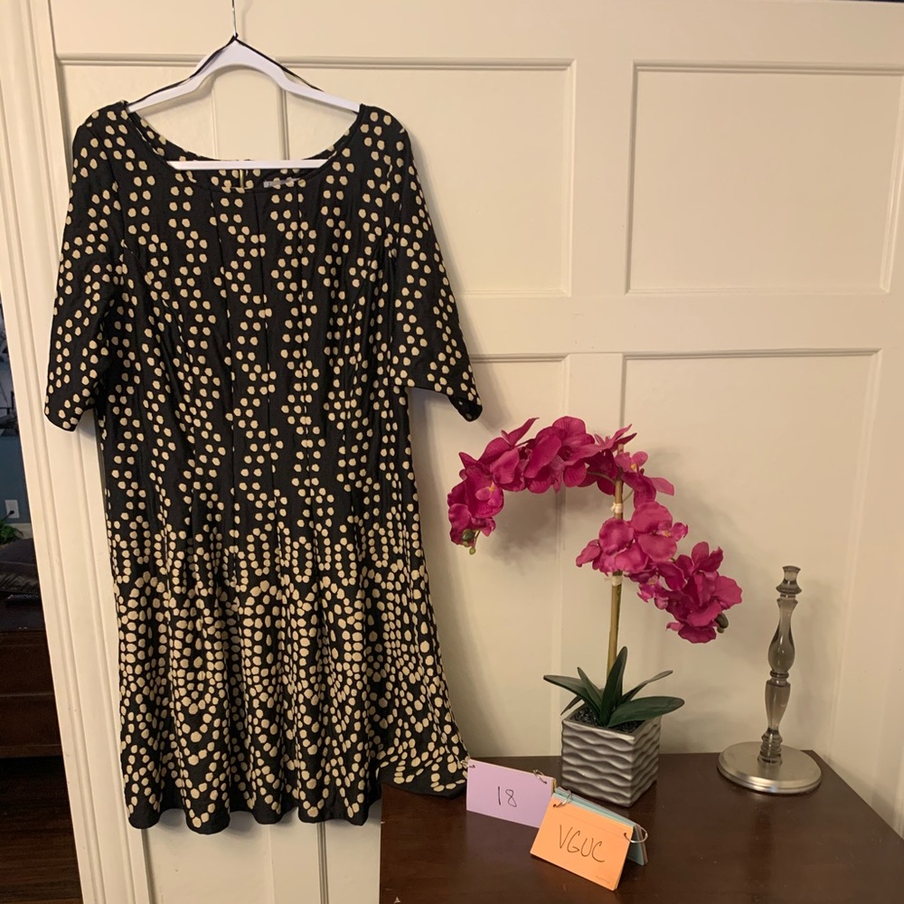 Danny & Nicole polka dot dress